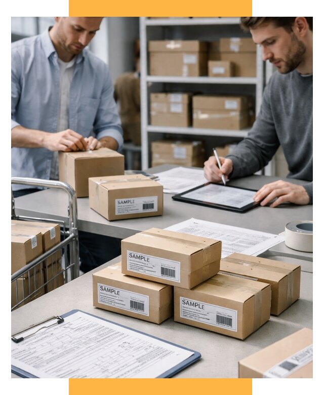 Доставка образцов и малых партий от 7575 р., СетСервис-Лнг