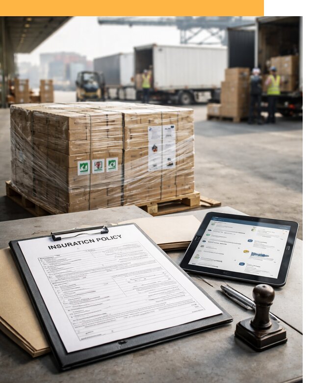 Страхование международных грузов от 3535 руб, полная защита