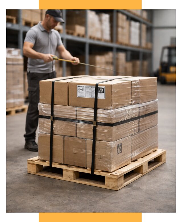 Упаковка и паллетирование грузов от 3535 р. | СетСервис-Лнг
