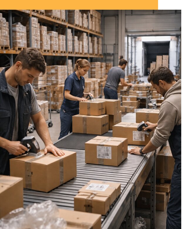 Доставка товаров для маркетплейсов от двери до склада от 7575