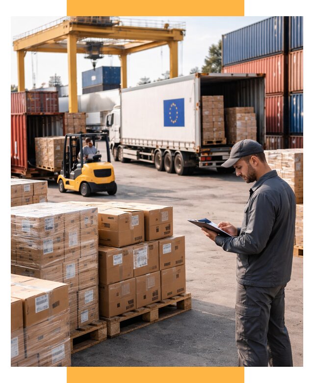 Доставка грузов из Европы от 12120 р., логистика СетСервис-Лнг