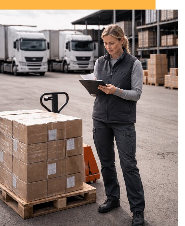 Доставка грузов из Европы к дверям клиента от 12120 руб