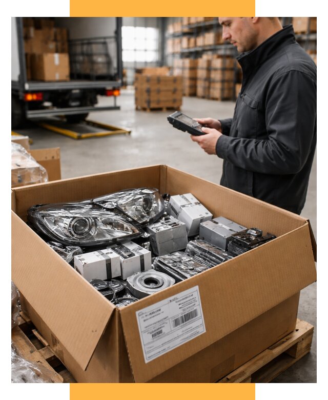 Доставка автозапчастей из Европы под ключ от 12625 р. | СетСервис-Лнг