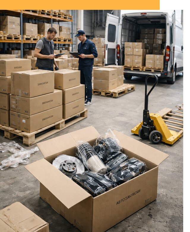 Доставка автозапчастей из Европы от 12625 руб быстро и надёжно