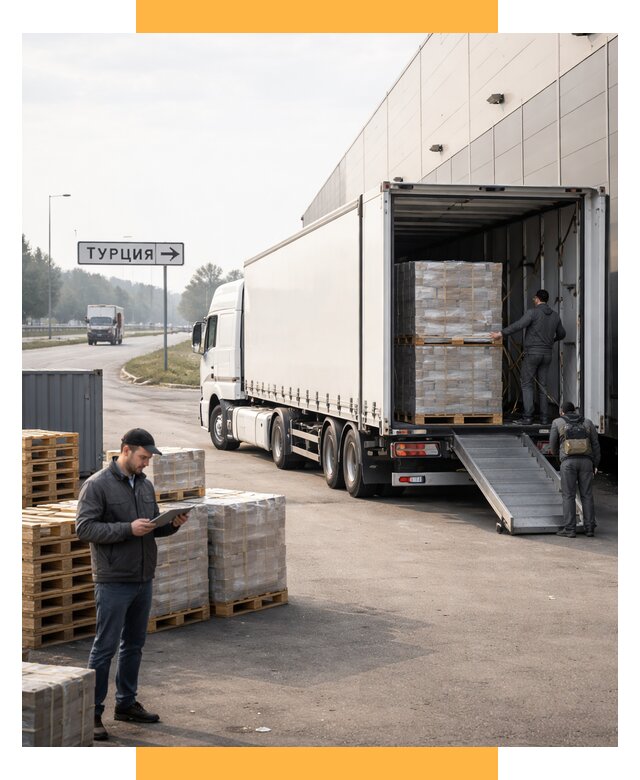 Автоперевозки и доставка фурой из Турции от 121200 р. | СетСервис-Лнг