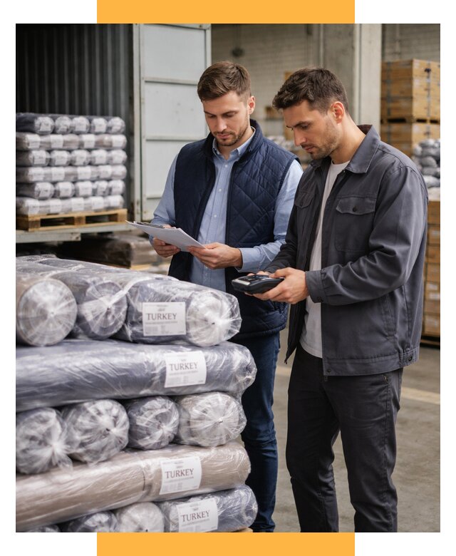 Доставка текстиля из Турции от 45450 р. под ключ, СетСервис-Лнг