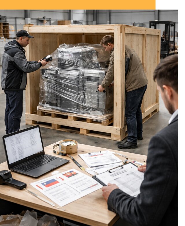 Доставка промышленного оборудования из США от 65650 руб