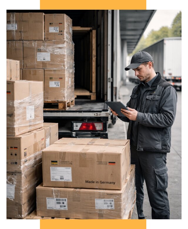 Доставка грузов из Германии от 45450 р. быстро - СетСервис-Лнг