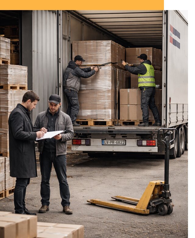 Автоперевозки из Латвии — международная доставка от 75750