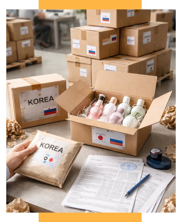 Доставка косметики из Кореи от 8585 р. под ключ | СетСервис-Лнг