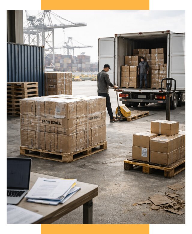 Доставка грузов из Израиля от 15150 р., логистика от СетСервис-Лнг