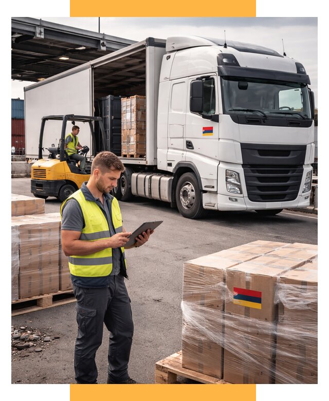 Автоперевозки из Армении от 95950 р. — услуги СетСервис-Лнг