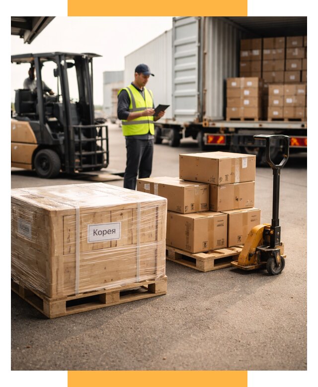 Доставка грузов в Корею из России от 35350 р. | СетСервис-Лнг