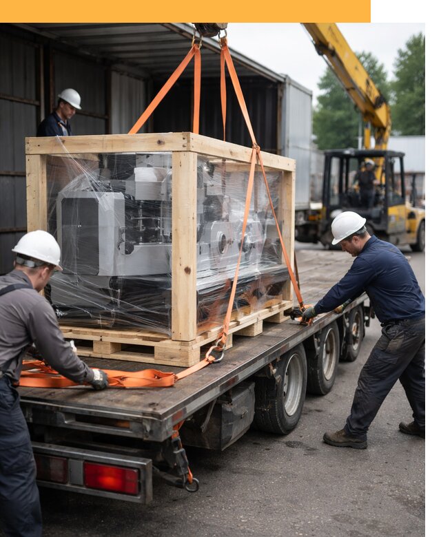 Международная перевозка станков любой сложности от 60600