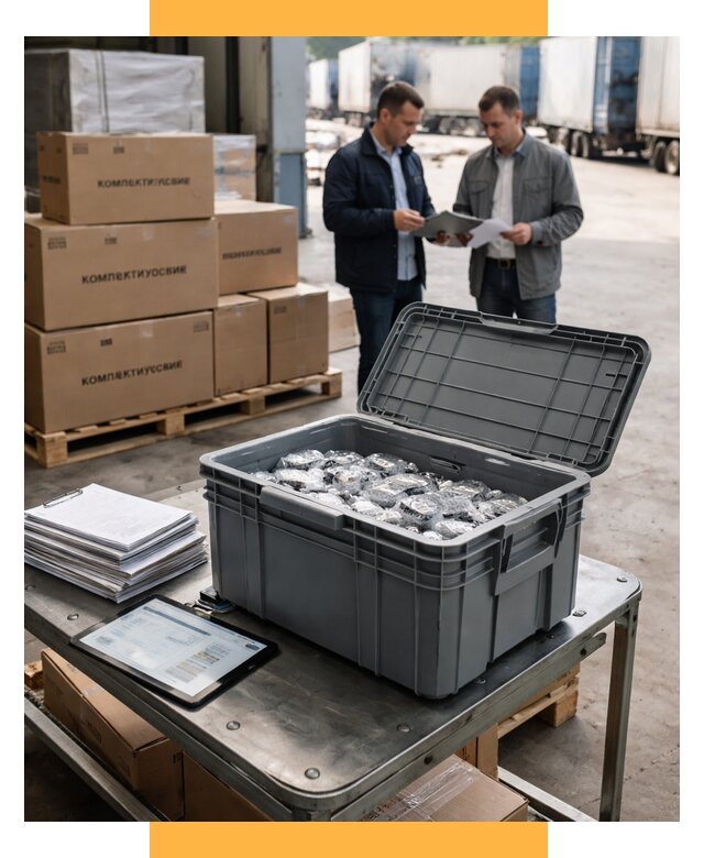 Перевозка комплектующих из Китая от 6565 р. | СетСервис-Лнг