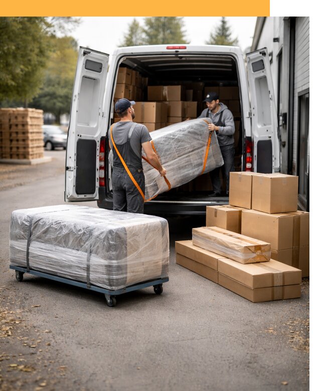 Перевозка мебели по России и за рубеж с таможней от 7575