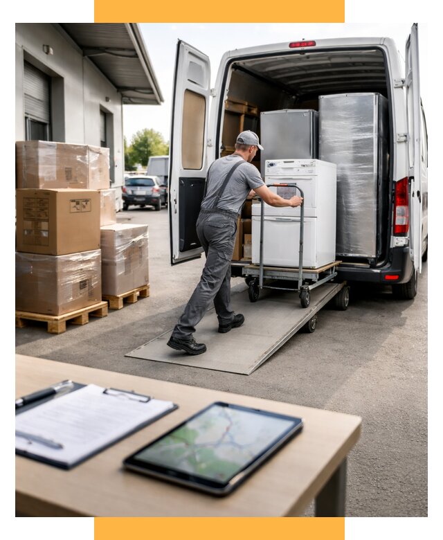 Перевозка бытовой техники от 6565 р. - логистика СетСервис-Лнг