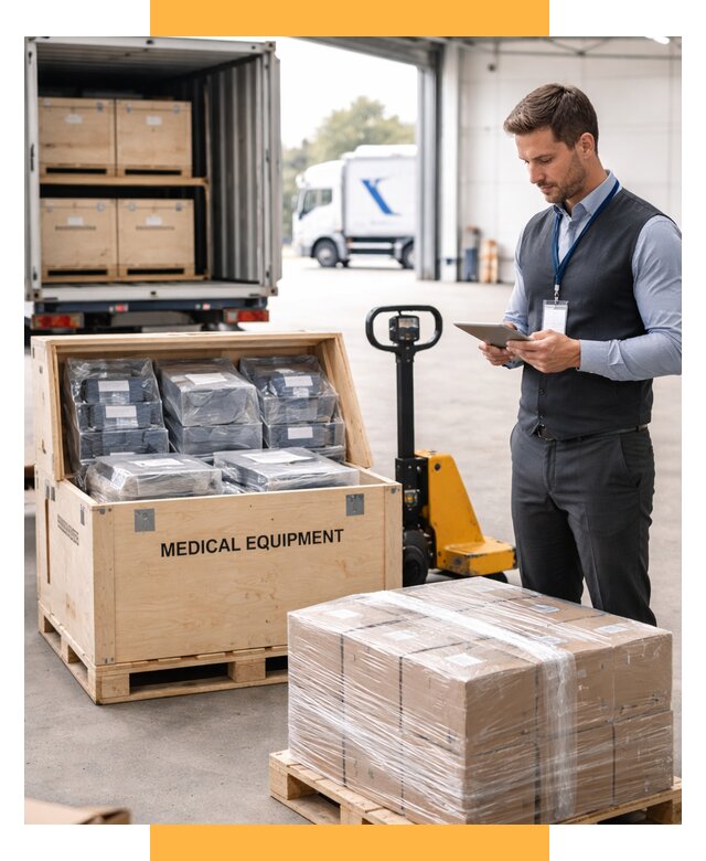 Перевозка медицинского оборудования от 15150 р. в СетСервис-Лнг