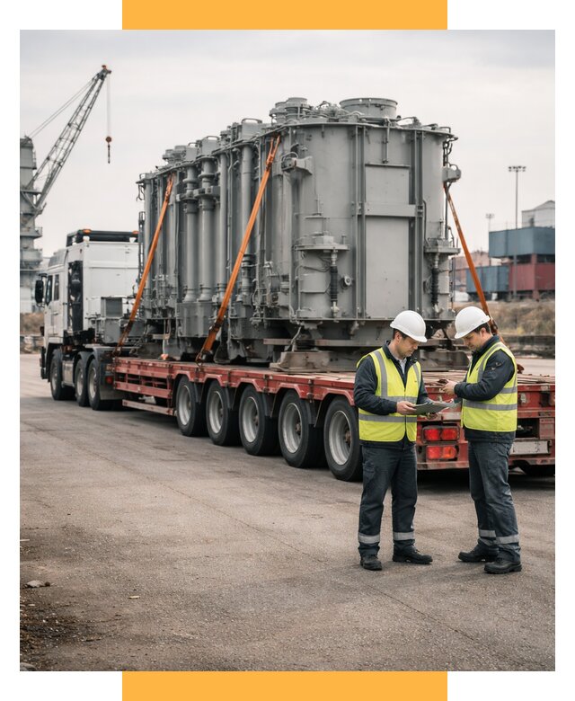 Перевозка негабаритных грузов под ключ от 121200 р., СетСервис-Лнг