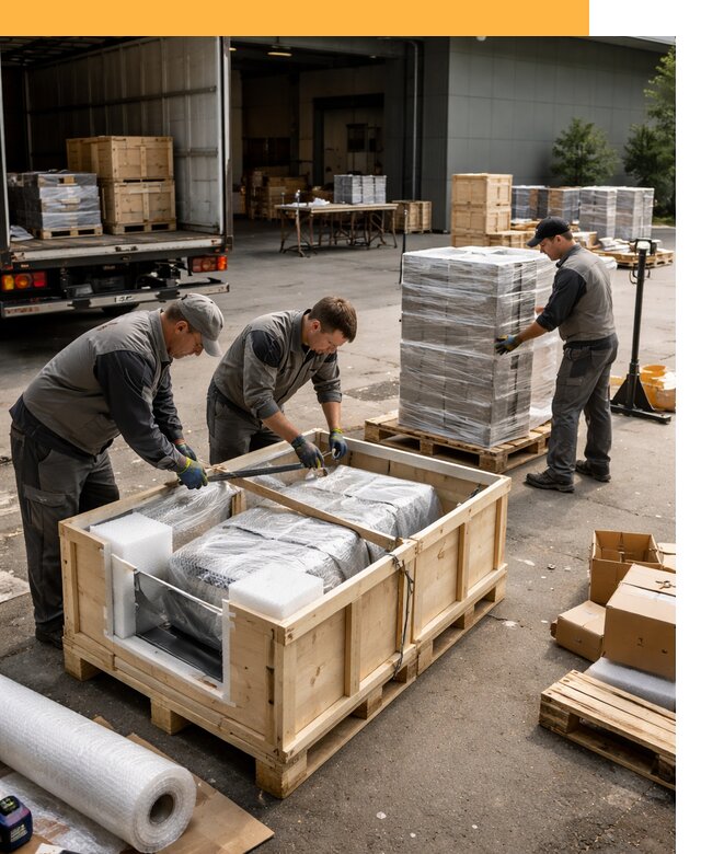 Перевозка выставочных грузов по миру от 25250 руб за м2 с таможней