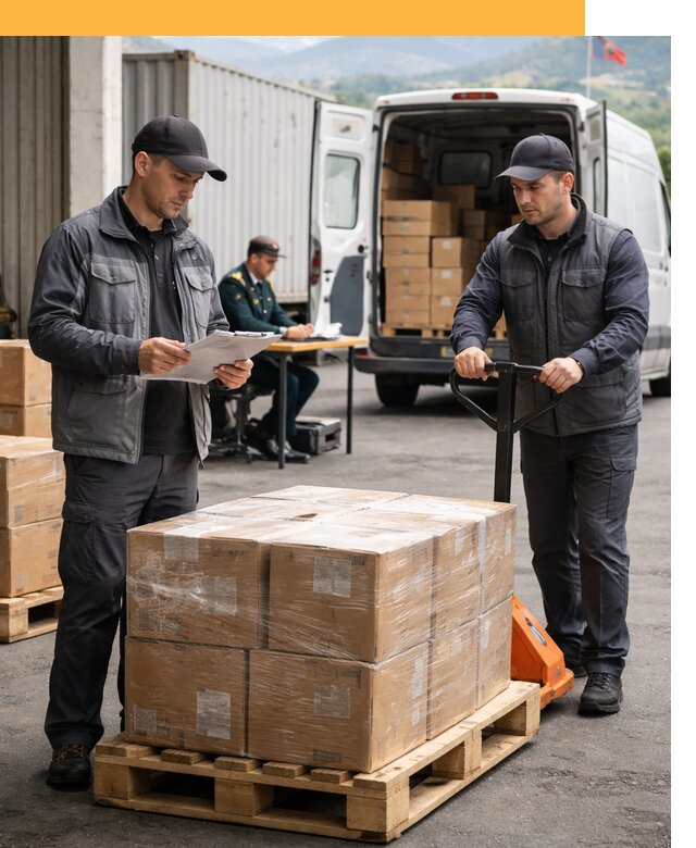 Доставка грузов через Армению, быстрая таможенная очистка от 25250