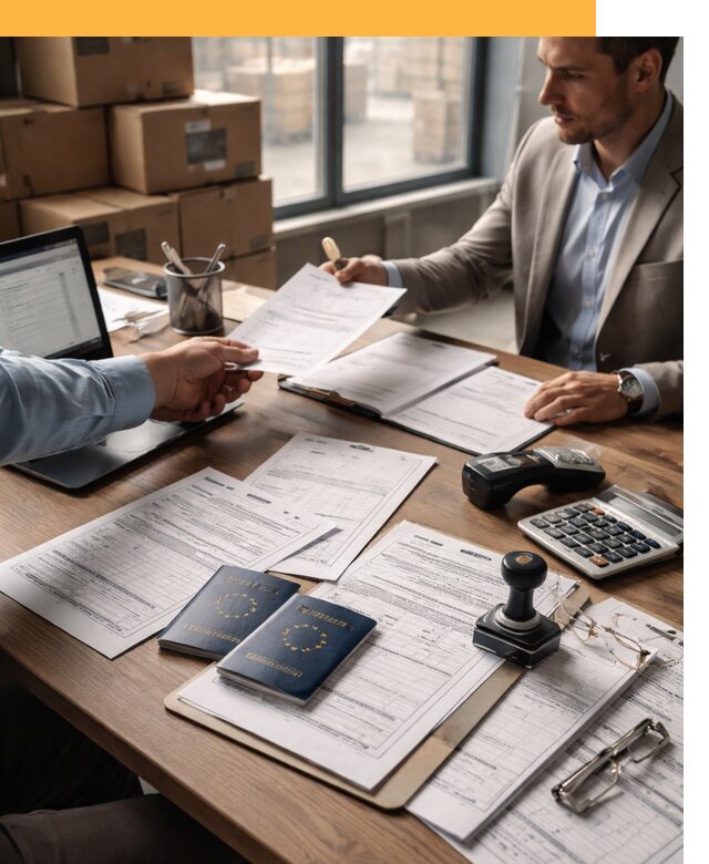 Таможенное оформление грузов из Европы от 8585 руб