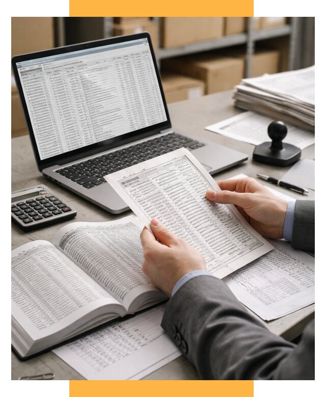 Подбор и проверка кода ТН ВЭД от 2525 р. - СетСервис-Лнг