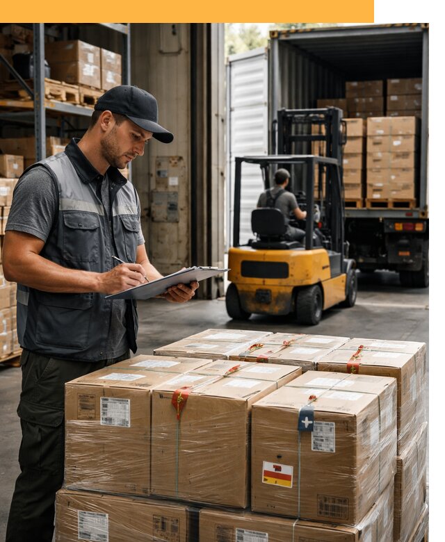 Реэкспорт товаров с таможенным оформлением и доставкой от 12120