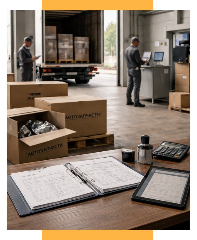 Таможенное оформление автозапчастей под ключ от 8585 р., СетСервис-Лнг
