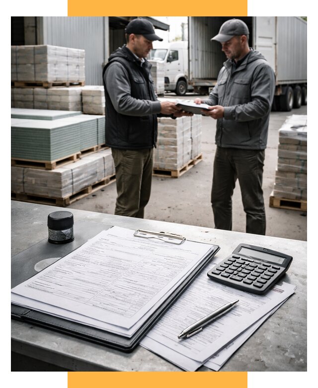 Таможенное оформление стройматериалов от 8585 р. | СетСервис-Лнг