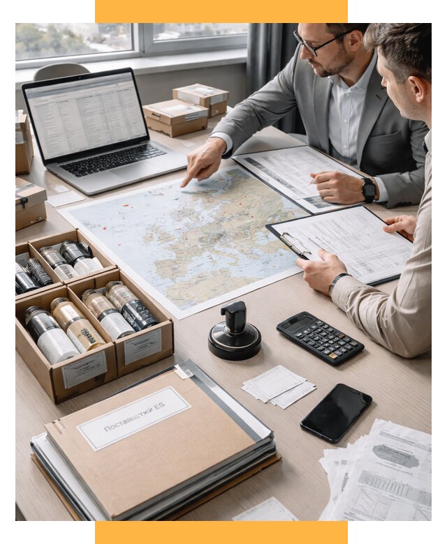 Поиск европейского поставщика от 15150 р., СетСервис-Лнг