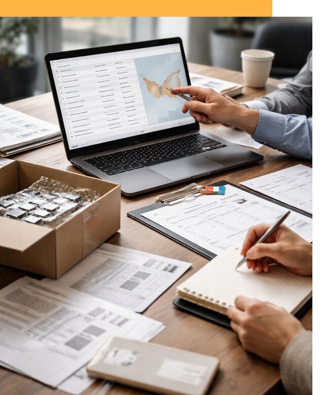 Поиск надежного поставщика в ОАЭ от 12120 рублей