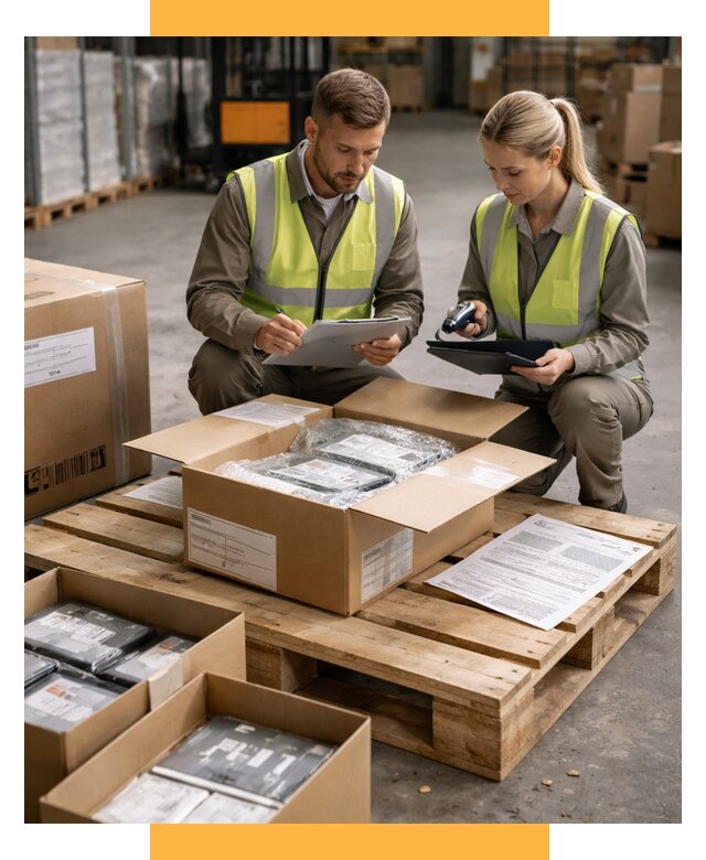 Инспекция товара перед отправкой от 4545 р. | СетСервис-Лнг