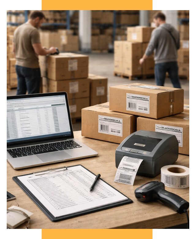 Маркировка импортных товаров от 4545 р. под ключ, СетСервис-Лнг