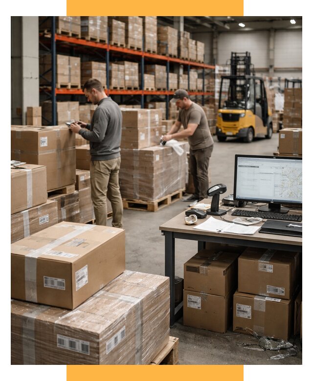 Склад консолидации в Европе от 6565 р., услуги СетСервис-Лнг